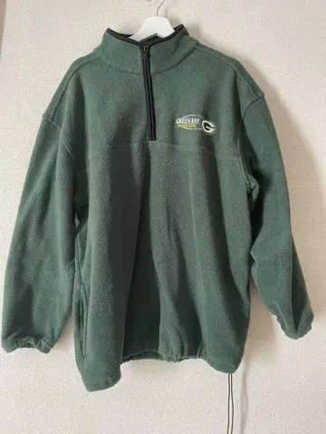 NFL 그린 하프 지퍼 자켓 XL