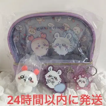 새상품 치이카와 (먼작귀) 모몽가 헌책방 카니쨩 파우치 세트 묶음 판매