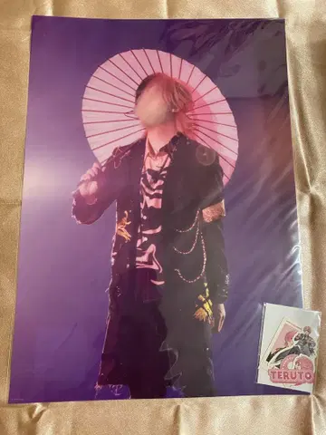 스토파미 복권 클리어 포스터 스티커 세트 묶음 판매 Night X 테루토