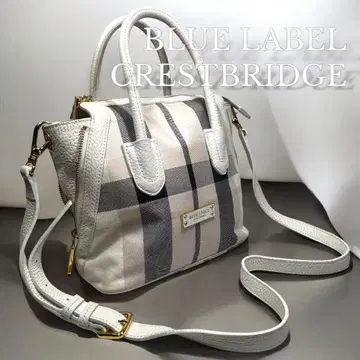 BLUE LABEL CRESTBRIDGE 2way 숄더백 체크