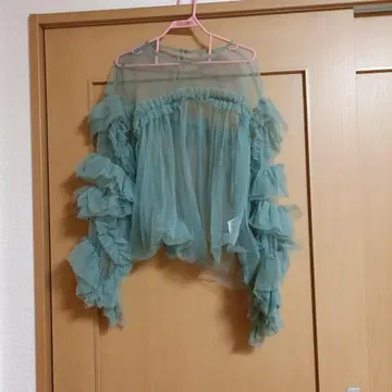 niana ANDRESD 데코라티브 튤 상의