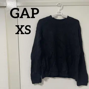 새상품급 GAP [ XS ] 갭 블랙 크루넥 스웨터 가을/겨울 따뜻한