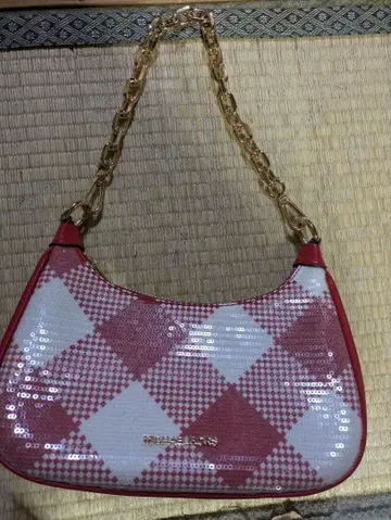 MICHAEL KORS 체크 무늬 숄더백