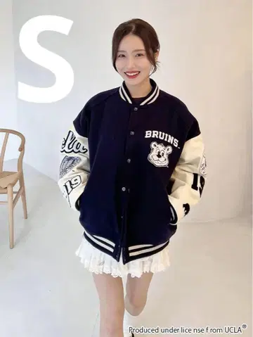 SNIDEL 바시티 자켓