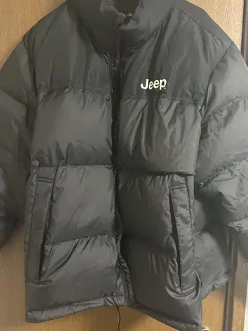 Jeep 블랙 다운 자켓