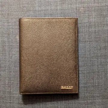 BALLY 가죽 여권 케이스 카드 케이스 지갑 블랙