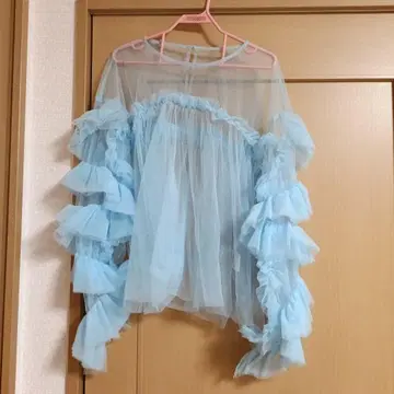 데코레이티브 튤 상의