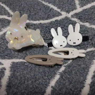 미피 헤어 클립 세트