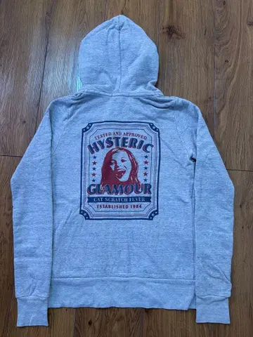 [ 새상품급 ] HYSTERIC GLAMOUR 그레이 후드티