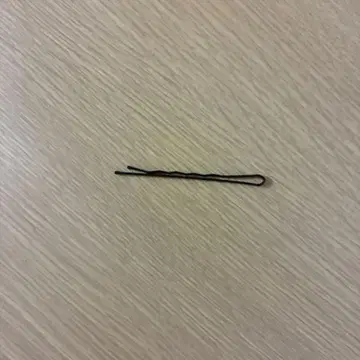 블랙 헤어핀 금속제