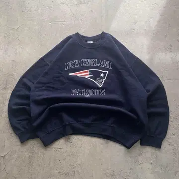 NFL 구제 의류 팀 로고 프린트 미국 수입 맨투맨 트레이닝복 XL