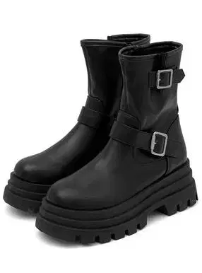 통굽 엔지니어 부츠