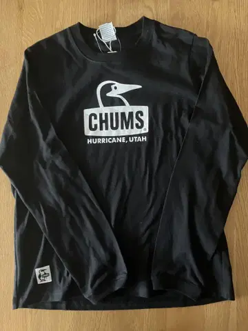 택 포함 새상품 CHUMS 참스 긴팔 티셔츠 여성용 M