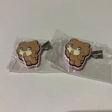foxy 일러스트 가챠가챠 헤어 클립