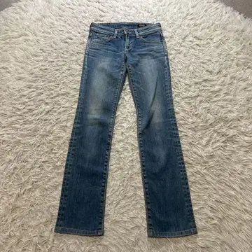 [ 새상품급 ] 라이트 블루 로우라이즈 데님 팬츠 [ EDWIN ]