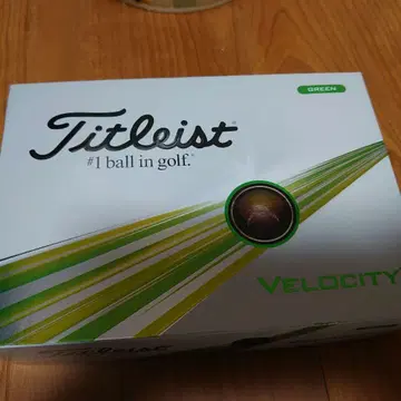 Titleist Velocity 골프공 12개입 그린