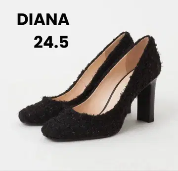 다이애나 트위드 펌프스 24.5cm