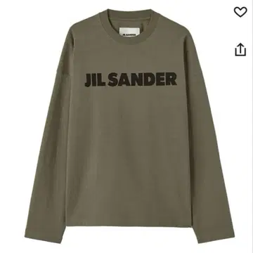 JIL SANDER 롱 슬리브 티셔츠 택 포함 새상품