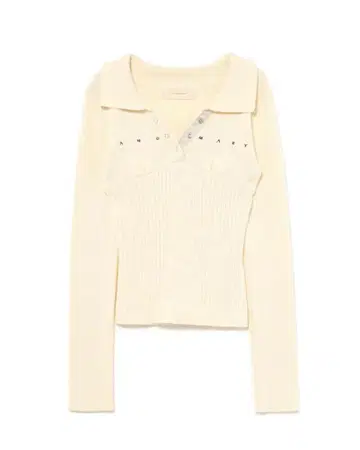 andmary Lindsay logo tops ivory