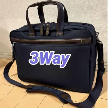 [컨디션 최상] 3Way 에이스 비즈니스 백 비즈니스 백팩 네이비