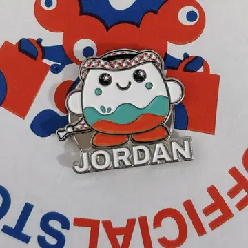 오사카 만박 요르단 핀 배지 캐릭터 시파