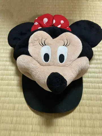 디즈니 미니 마우스 모자 빨간 리본