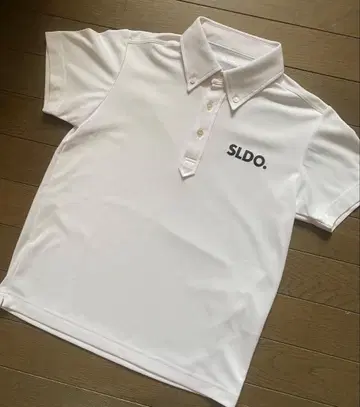 컨디션 최상 SLDO. 화이트 여성용 피케 셔츠