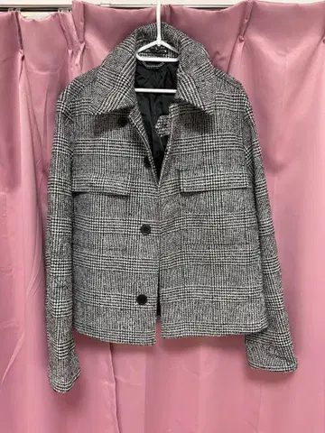 ZARA 체크 무늬 자켓 EUR S