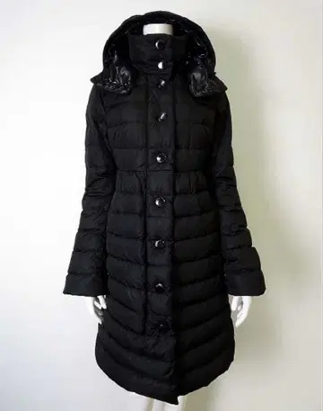 MONCLER JURA 다운 롱다운 0 나일론/BLK