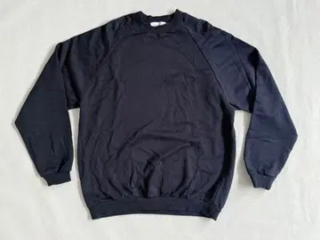 everyone cotton crew neck sweat NAVY