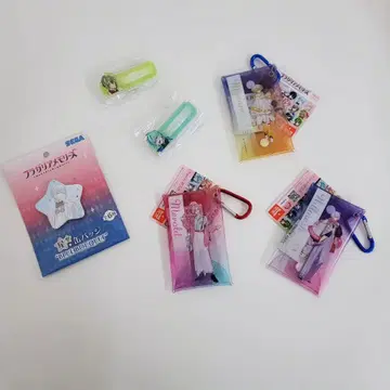 플라가리아 메모리즈 클리어 파우치 네임 배지