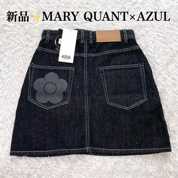 새상품 마리콴트 Azul 데님 미니 스커트 2024 M 사이즈