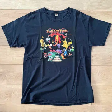 구제 의류 부트 포켓몬 피카츄 마리오 닌텐도 게임 T셔츠