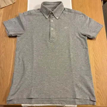 Lacoste 그레이 피케 셔츠 버튼 다운 size 3 S 사이즈