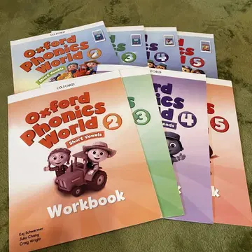 Oxford Phonics World 8권 텍스트 워크북 세트