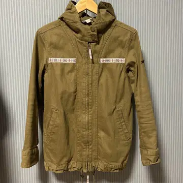 ROXY 카키 밀리터리 자켓