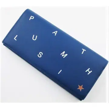 박스 없음 특가 미사용 새상품 폴스미스 PS 레터 장지갑 블루