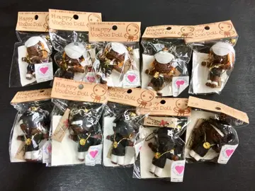 귀여운 유행 해피 부두 인형 부두 인형 B계 래퍼 익명 배송