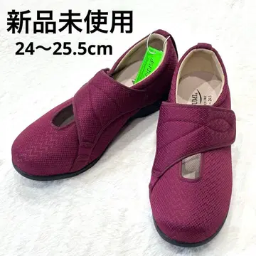 미사용 새상품 아유미 간호 신발 와인 24.5cm