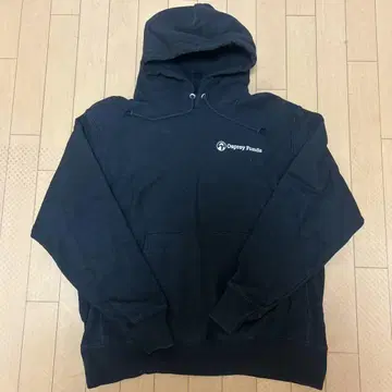 Champion Reverse Weave 리버스 위브 후드티 블랙
