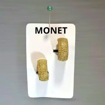 MONET 모네 귀찌 골드 라운드형 귀찌 액세서리