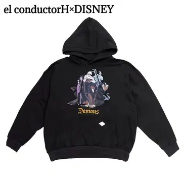 el conductorH 23AW x Disney STONE 후드티