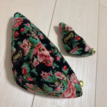 FEILER 꽃무늬 파우치 세트 대소