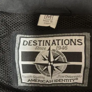 AMERICAN IDENTITY DESTINATIONS 나일론 자켓