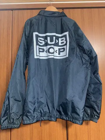 SUB POP 나일론 자켓 네이비 L 사이즈