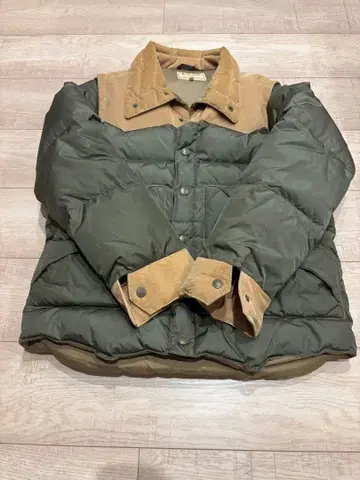 BLUE CORN 다운 자켓 베스트 소매 분리형