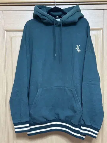 keboz 케보즈 인기 후드티 자수 그린 XXLARGE