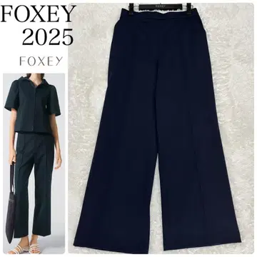 25년 FOXEY 45199 'JETSETTER' 팬츠만 현행 모델