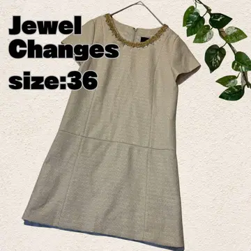 Jewel Changes 유나이티드 애로우즈 트위드 원피스 36