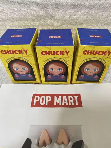 POP MART 처키 프랜차이즈 시리즈 3 세트 미개봉